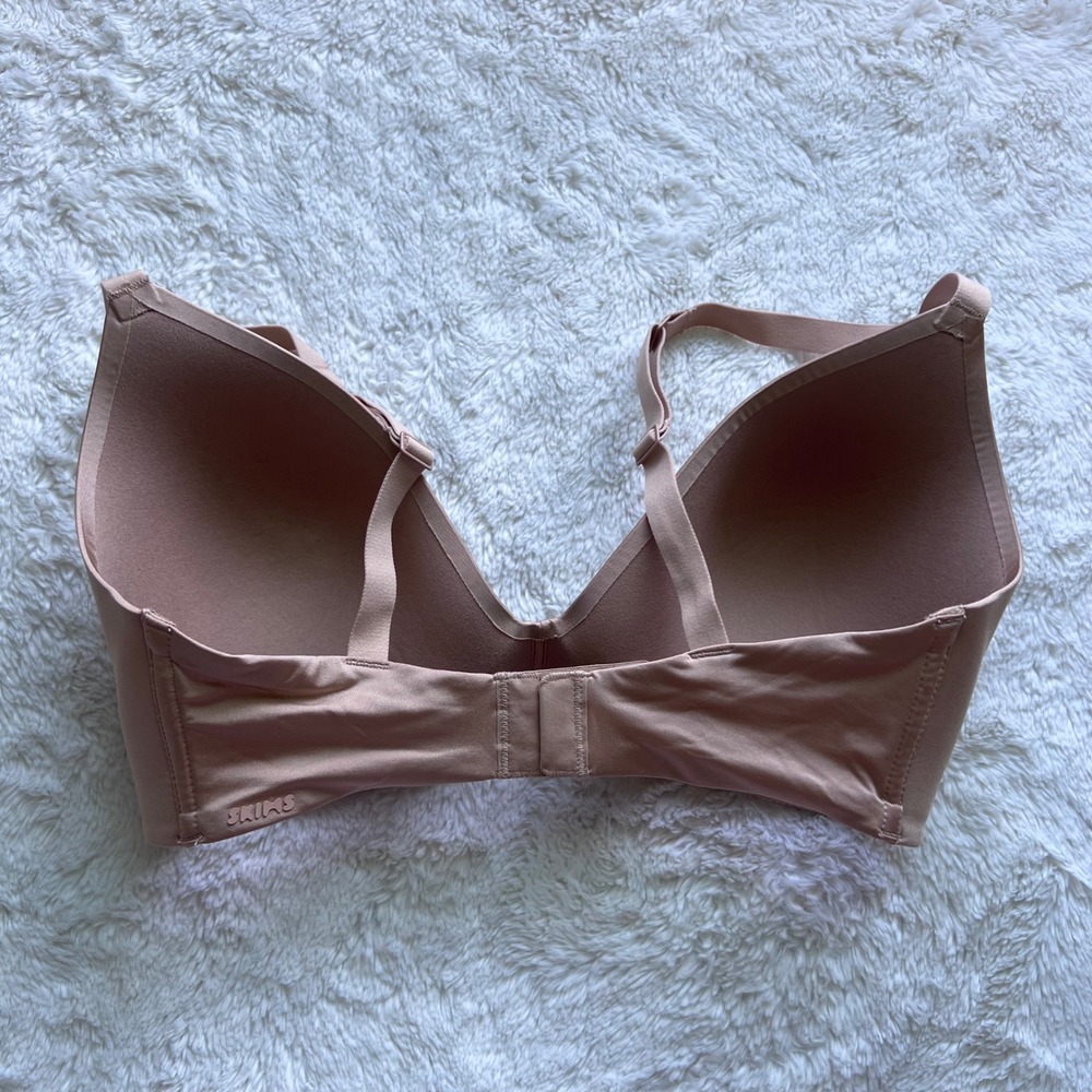 SKIMS Women's Fits Everybody Wireless T-Shirt Bra Clay Nude Size 34DD NWOT - Picture 4 of 10
